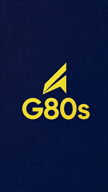 Golden 80s logo